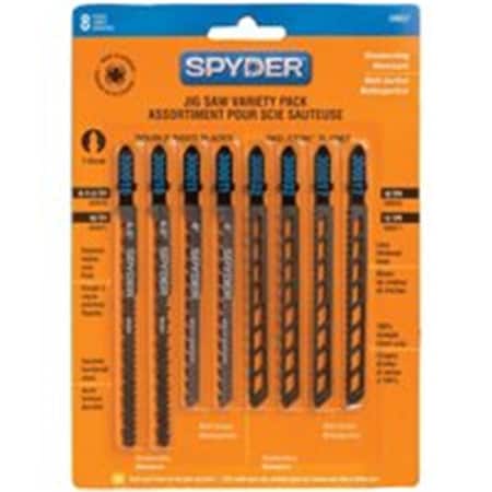 Spyder 300037 Jsaw Blade Variety Pack T Shank 7741838